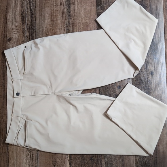 Lululemon ABC Classic-Fit 5 Pocket Pant *Warpstreme Size 35x28 Light Khaki Tan - Picture 4 of 11